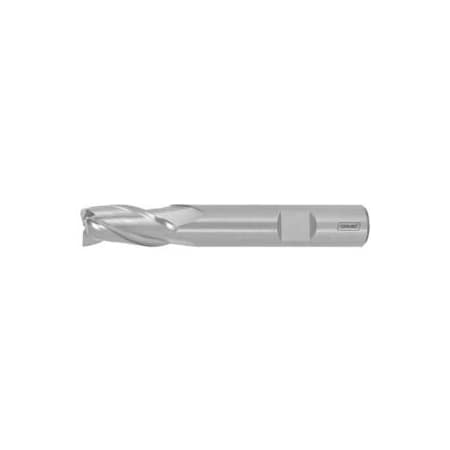 Holex Solid Carbide End Mill, Uncoated, 3.5 mm 202277 3,5